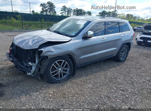 1C4RJFBG8JC503583 2018 JEEP GRAND CHEROKEE Gray Vista tres cuartos delantera izquierda
