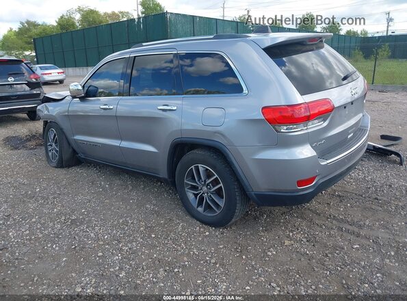 1C4RJFBG8JC503583 2018 JEEP GRAND CHEROKEE Gray Trasero izquierdo