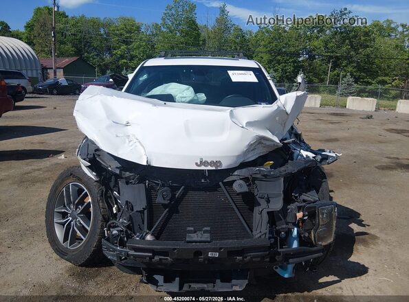 1C4RJFBG8LC112002 2020 JEEP GRAND CHEROKEE White Widok zestawu wskaźników