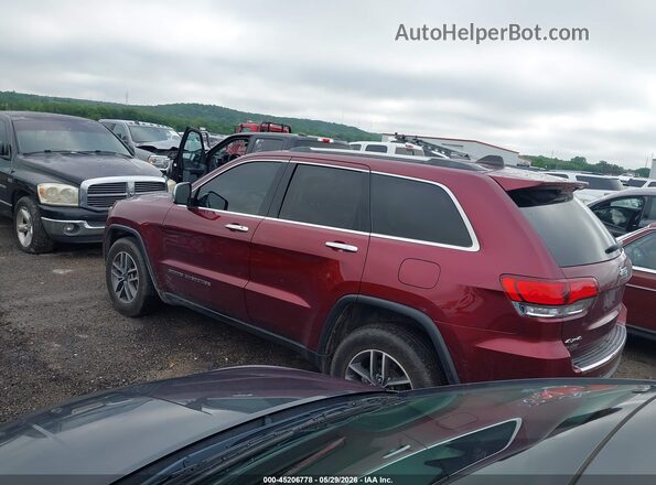 1C4RJFBG8LC426426 2020 JEEP GRAND CHEROKEE Red Tył lewy