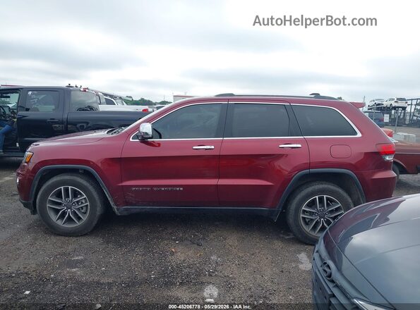 1C4RJFBG8LC426426 2020 JEEP GRAND CHEROKEE Red Widok wnętrza 360 stopni