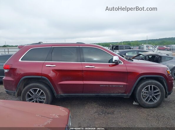 1C4RJFBG8LC426426 2020 JEEP GRAND CHEROKEE Red Widok wnętrza z tyłu