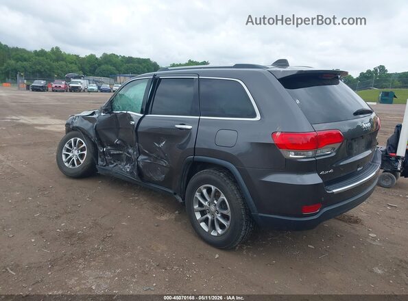 1C4RJFBG9GC414971 2016 JEEP GRAND CHEROKEE Black Հետևի ձախ