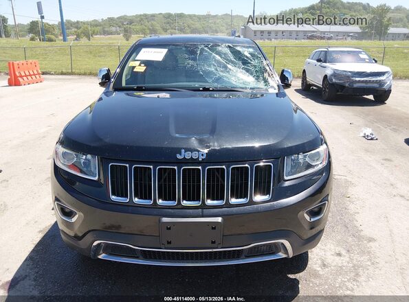 1C4RJFBG9GC491940 2016 JEEP GRAND CHEROKEE Black წინა ხედი