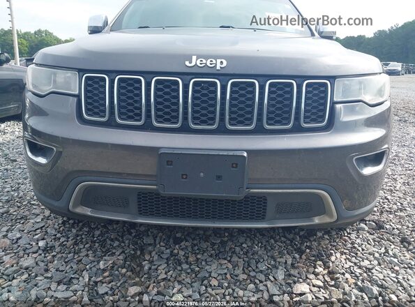 1C4RJFBG9HC920060 2017 JEEP GRAND CHEROKEE Gray Սարքավորումների վահանակի տեսք