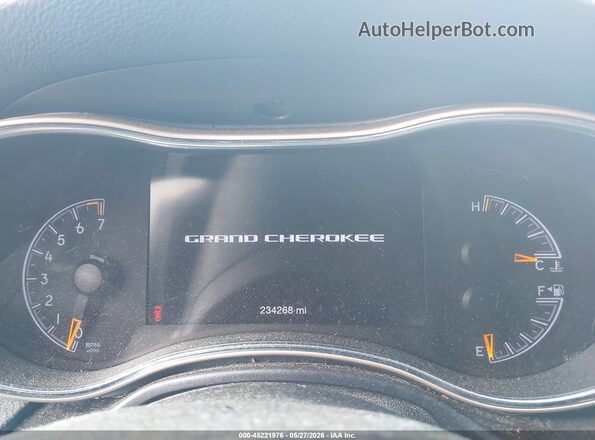 1C4RJFBG9HC920060 2017 JEEP GRAND CHEROKEE Gray Հետևի նստատեղերի տեսք