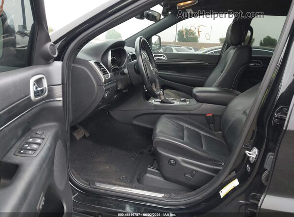 1C4RJFBG9MC709161 2021 JEEP GRAND CHEROKEE Black Front interior view