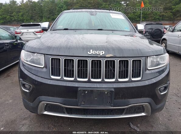 1C4RJFBGXGC382127 2016 JEEP GRAND CHEROKEE Black Вид задньої частини салону