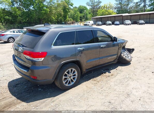 1C4RJFBGXGC405986 2016 JEEP GRAND CHEROKEE Gray Trasero derecho