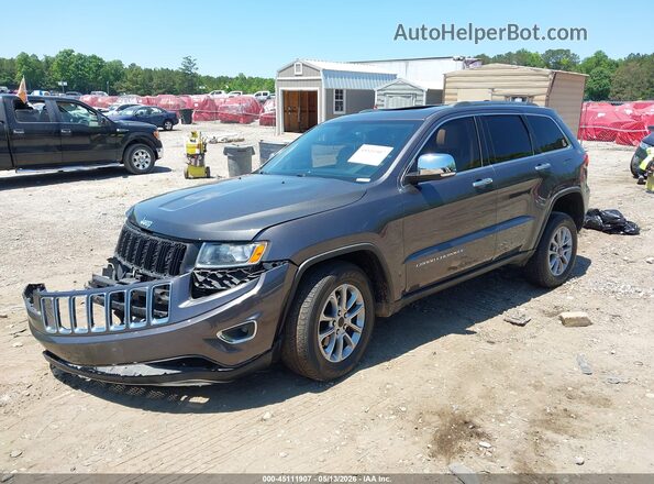 1C4RJFBGXGC405986 2016 JEEP GRAND CHEROKEE Gray Vista tres cuartos delantera izquierda