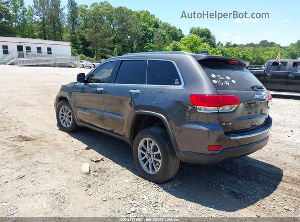 1C4RJFBGXGC405986 2016 JEEP GRAND CHEROKEE Gray Trasero izquierdo