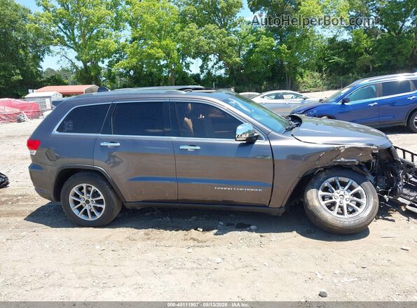 1C4RJFBGXGC405986 2016 JEEP GRAND CHEROKEE Gray Vista interior trasera