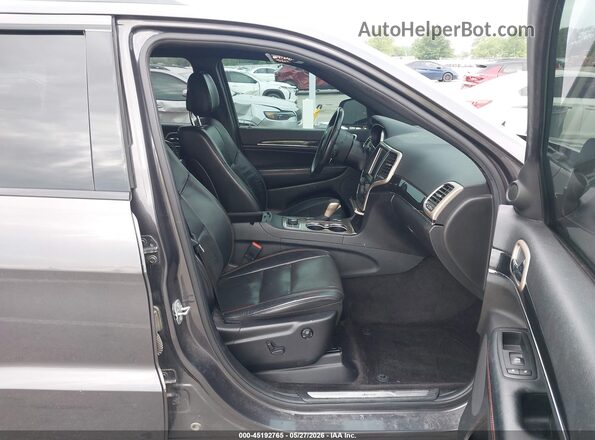 1C4RJFBGXGC471177 2016 JEEP GRAND CHEROKEE Gray Widok wnętrza z przodu