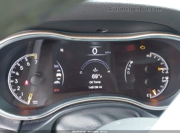 1C4RJFBGXGC471177 2016 JEEP GRAND CHEROKEE Gray Widok tylnych siedzeń