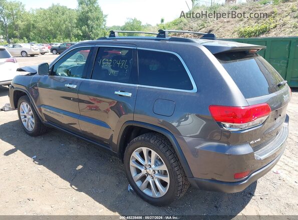 1C4RJFBGXHC727898 2017 JEEP GRAND CHEROKEE Black უკანა მარცხენა