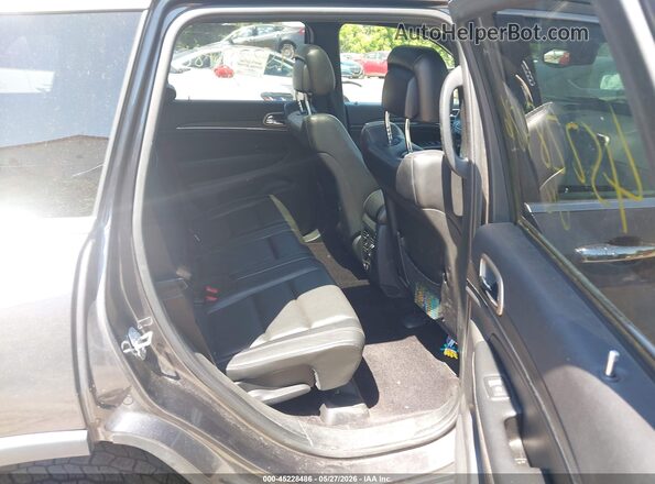 1C4RJFBGXHC727898 2017 JEEP GRAND CHEROKEE Black VIN კოდის სტიკერის ხედი