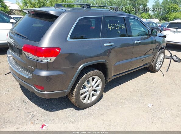 1C4RJFBGXHC727898 2017 JEEP GRAND CHEROKEE Black უკანა მარჯვენა