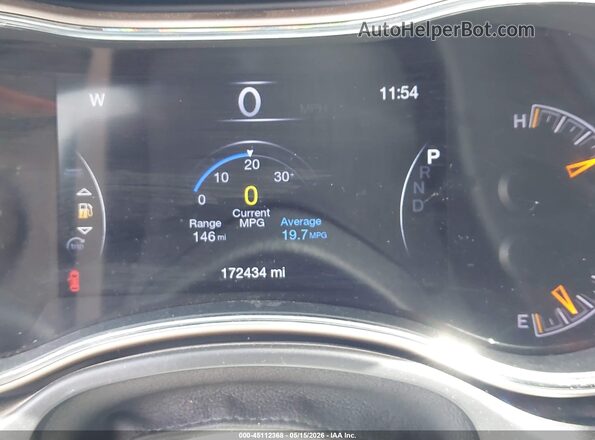 1C4RJFBGXHC913845 2017 JEEP GRAND CHEROKEE  Widok tylnych siedzeń