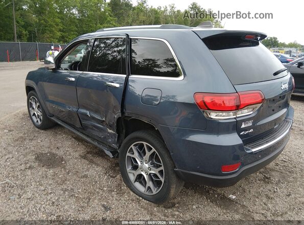 1C4RJFBGXLC176879 2020 JEEP GRAND CHEROKEE Blue Задня ліва чверть