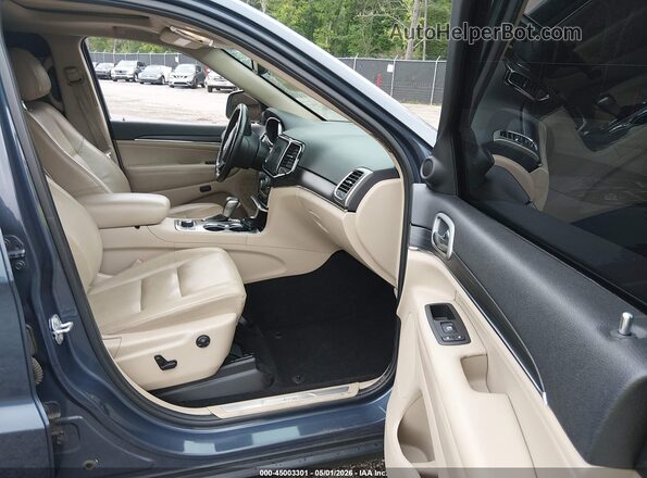 1C4RJFBGXLC176879 2020 JEEP GRAND CHEROKEE Blue Вид салону спереду