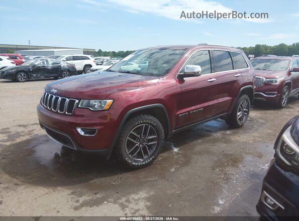 1C4RJFBGXLC216183 2020 JEEP GRAND CHEROKEE Красный Передняя левая четверть