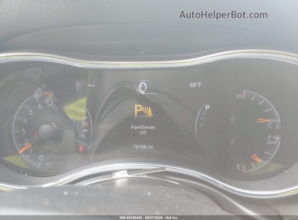 1C4RJFBGXLC216183 2020 JEEP GRAND CHEROKEE Красный Вид задних сидений