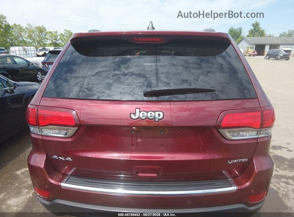 1C4RJFBGXLC216183 2020 JEEP GRAND CHEROKEE Красный 