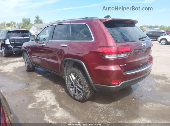 1C4RJFBGXLC216183 2020 JEEP GRAND CHEROKEE Красный Задняя левая четверть