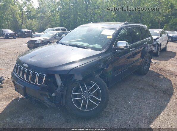 1C4RJFBGXLC282944 2020 JEEP GRAND CHEROKEE Black Առջևի ձախ երեք քառորդ տեսարան