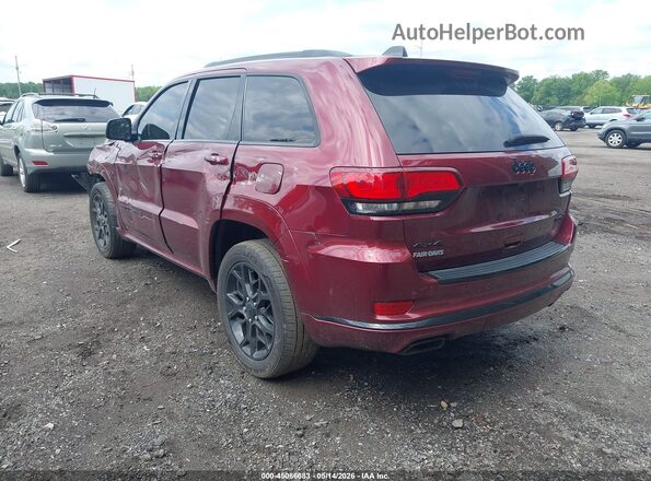 1C4RJFBGXMC704101 2021 JEEP GRAND CHEROKEE Red Հետևի ձախ