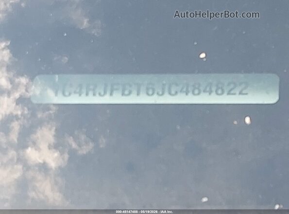 1C4RJFBT6JC484822 2018 JEEP GRAND CHEROKEE Gray 