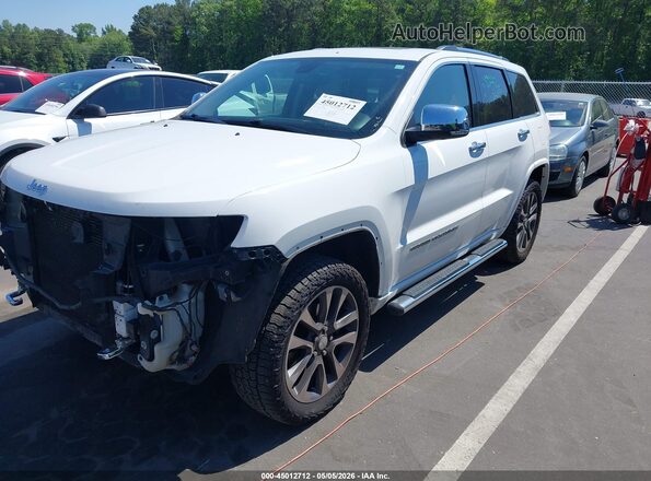 1C4RJFCG0HC646570 2017 JEEP GRAND CHEROKEE White Առջևի ձախ երեք քառորդ տեսարան