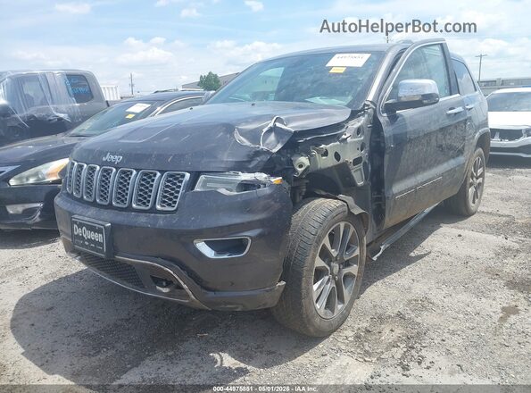 1C4RJFCG0JC418705 2018 JEEP GRAND CHEROKEE Black Przód lewy