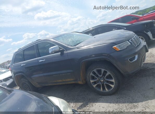 1C4RJFCG0JC418705 2018 JEEP GRAND CHEROKEE Black Widok zestawu wskaźników