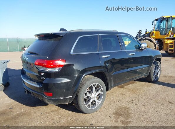 1C4RJFCG2KC589814 2019 JEEP GRAND CHEROKEE Black Tył prawy