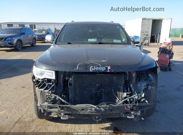 1C4RJFCG2KC589814 2019 JEEP GRAND CHEROKEE Black Widok wnętrza z tyłu