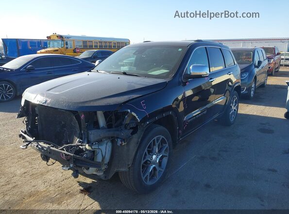 1C4RJFCG2KC589814 2019 JEEP GRAND CHEROKEE Black Przód lewy