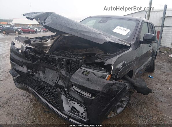 1C4RJFCG2KC761372 2019 JEEP GRAND CHEROKEE Черный Передняя левая четверть