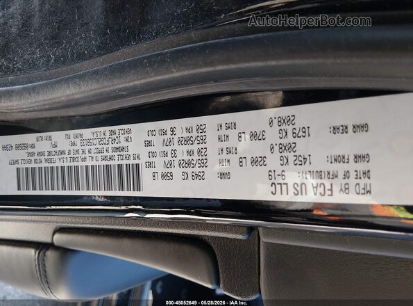 1C4RJFCG2LC158133 2020 JEEP GRAND CHEROKEE Black Вид підкапотного простору
