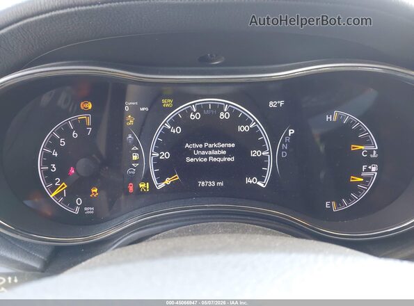1C4RJFCG3JC458311 2018 JEEP GRAND CHEROKEE Black Հետևի նստատեղերի տեսք