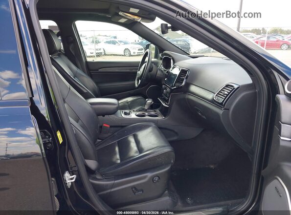 1C4RJFCG4KC527749 2019 JEEP GRAND CHEROKEE Black წინა სალონის ხედი