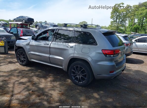 1C4RJFCG4MC673099 2021 JEEP GRAND CHEROKEE Silver Rear left