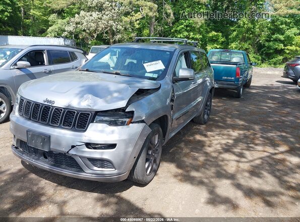 1C4RJFCG4MC673099 2021 JEEP GRAND CHEROKEE Silver Front left