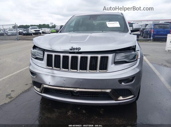 1C4RJFCG5GC349163 2016 JEEP GRAND CHEROKEE Серебряный Вид спереди