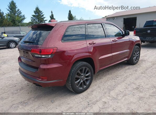 1C4RJFCG5JC122790 2018 JEEP GRAND CHEROKEE Burgundy Հետևի աջ