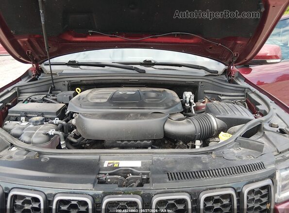 1C4RJFCG5JC122790 2018 JEEP GRAND CHEROKEE Burgundy Հետևի տեսք