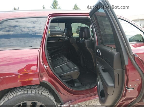 1C4RJFCG5JC122790 2018 JEEP GRAND CHEROKEE Burgundy VIN կոդի պիտակի տեսք