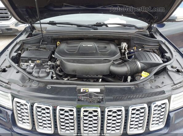 1C4RJFCG7HC879751 2017 JEEP GRAND CHEROKEE Dark Blue უკანა ხედი