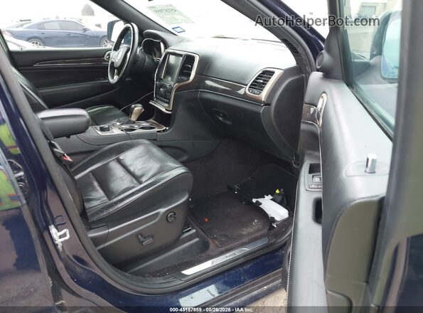 1C4RJFCG7HC879751 2017 JEEP GRAND CHEROKEE Dark Blue წინა სალონის ხედი