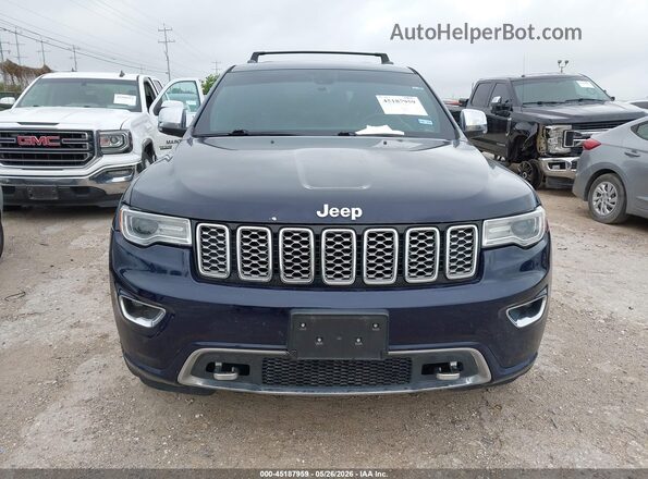 1C4RJFCG7HC879751 2017 JEEP GRAND CHEROKEE Dark Blue ხელსაწყოთა პანელის ხედი